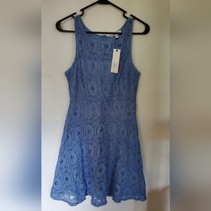 New w/tag BB Dakota frenxh blue lace dress size 10